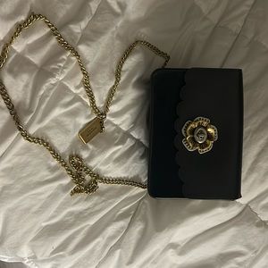 Coach leather/suede chain